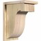 Ekena Millwork Del Monte Rough Sawn Corbel w/Backplate, Douglas Fir, 8"W x 12"D x 16"H COR08X12X16DEL01RDF - alternate 1